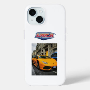 Großartiges Supercar iPhone 15 Case Design. Hülle