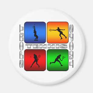 Großartiges Tennis (weiblich) Magnet