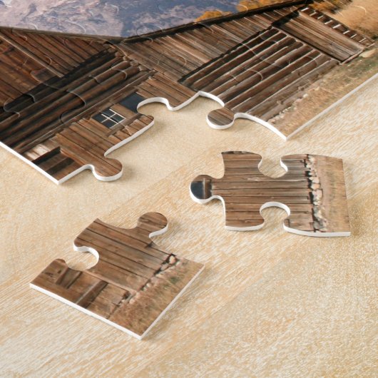 Großartiges Teton Nationalpark-Puzzlespiel Puzzle (Seite)