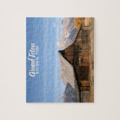 Großartiges Teton Nationalpark-Puzzlespiel Puzzle (Vertikal)