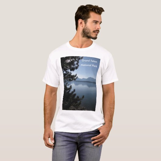 Großartiges Teton, Nationalpark T-Shirt (Vorne ganz)