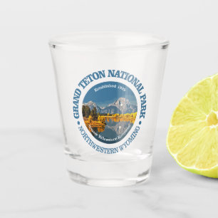 Großartiges Teton NP Schnapsglas