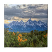 Großartiges Tetons Fliese (Vorderseite)