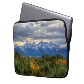 Großartiges Tetons Laptopschutzhülle (Vorderseite Links)