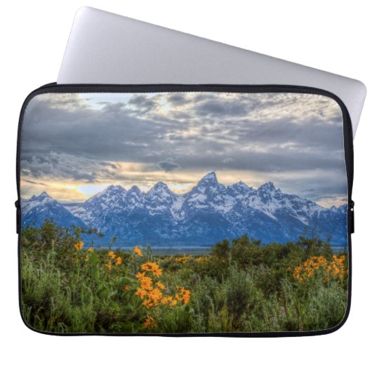 Großartiges Tetons Laptopschutzhülle (Vorderseite)