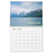 Großartiges Tetons von Kalender Yellowstone 2015 (Feb 2026)