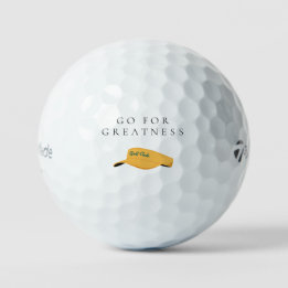 'Großartigkeit anstreben' Selbstvertrauen Ehrgeiz Golfball