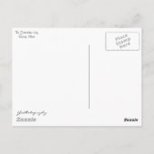 Großartigkeit der Postkarte für verbotene Städte (Rückseite)