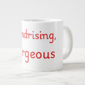 Grossaufstrebende Gorgey Collection Jumbo-Tasse (Vorderseite Rechts)