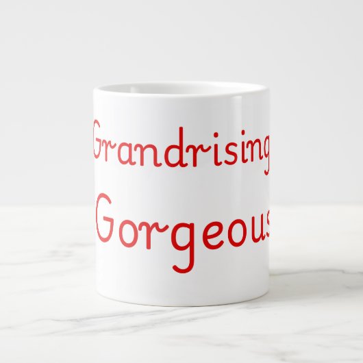 Grossaufstrebende Gorgey Collection Jumbo-Tasse (Vorderseite)