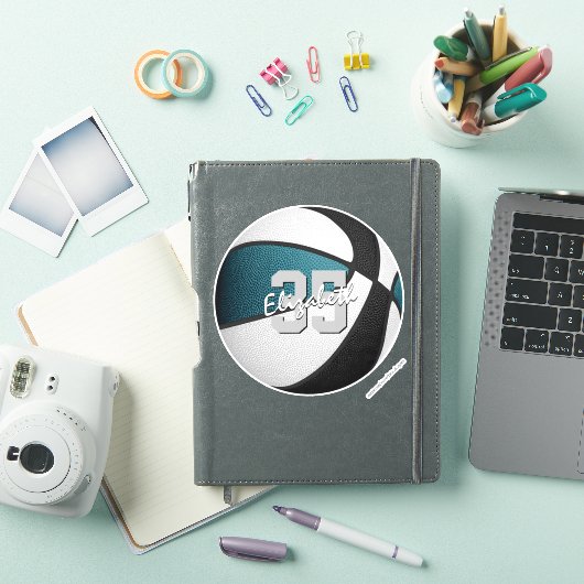 Großauftrag oder Single aquamariner Basketball Aufkleber (iPad Hülle)