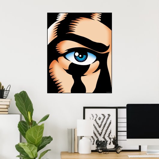 Großauge Poster (Heimbüro)