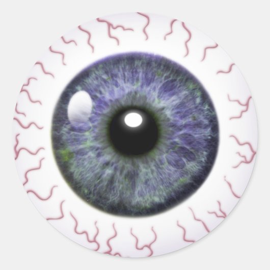 Großauge Runder Aufkleber (Vorderseite)