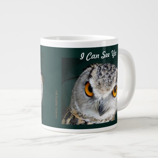 Großaugenauge Jumbo-Tasse (Vorderseite Rechts)