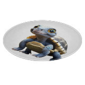 Großäugige Babyschildkröte Schneidebrett (Ecke)