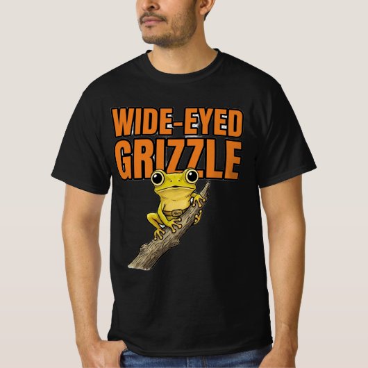 Großäugiger Graugrüner Laubfrosch T-Shirt (Vorderseite)