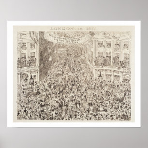 Großausstellung Mayhew von 1851: London 1851, Poster