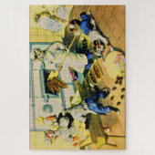 Großbackkatzen Puzzle (Vertikal)