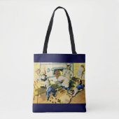 Großbackkatzen Tasche (Vorderseite)