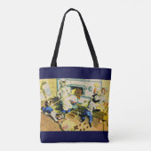 Großbackkatzen Tasche (Rückseite)