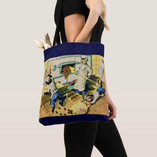 Großbackkatzen Tasche (Von Nahem)
