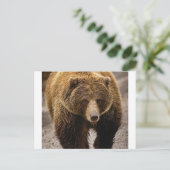 Großbär Postkarte (Stehend Vorderseite)