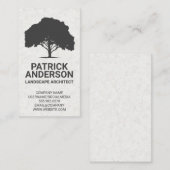 Großbaum | Gärtner Visitenkarte (Vorne/Hinten)