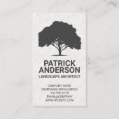 Großbaum | Gärtner Visitenkarte (Vorderseite)