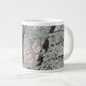 Großbaum im Schnee Jumbo-Tasse (Vorderseite Rechts)