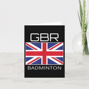 Großbritannien Badminton Team British Athlete Gbr Karte