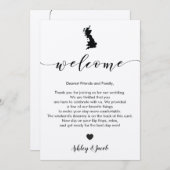 Großbritannien - Begrüßungsbrief und -reise Programm (Vorne/Hinten)