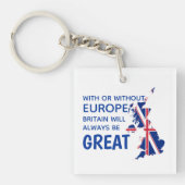 GROSSBRITANNIEN BREXIT EUROPA SCHLÜSSELANHÄNGER (Vorderseite)