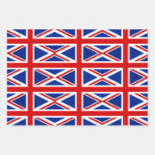 Großbritannien Britische Flagge (UK) Geschenkpapier Set (Vorderseite)