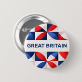 Großbritannien Button (Vorne & Hinten)
