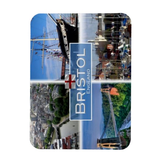 Großbritannien - England - Bristol - Magnet (Vertikal)