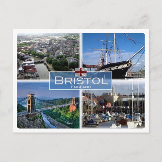Großbritannien - England - Bristol - Postkarte (Vorderseite)