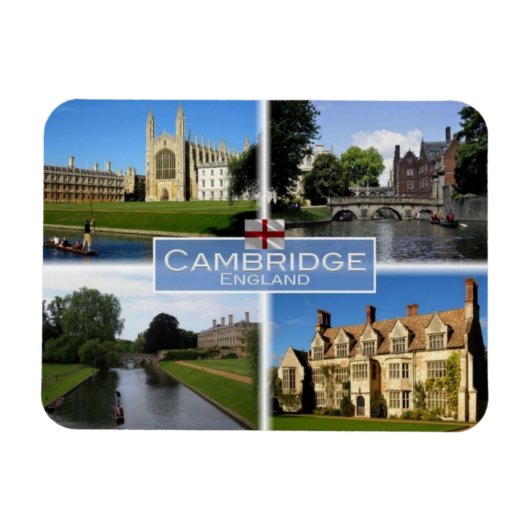 Großbritannien - England - Cambridge - Magnet (Horizontal)