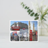 Großbritannien - England - London - Postkarte (Stehend Vorderseite)