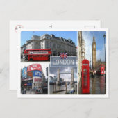 Großbritannien - England - London - Postkarte (Vorne/Hinten)