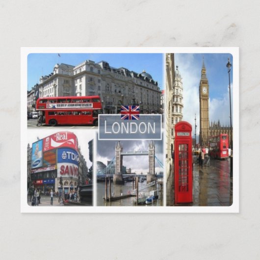 Großbritannien - England - London - Postkarte (Vorderseite)