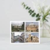 Großbritannien - England - Oxford - Postkarte (Stehend Vorderseite)
