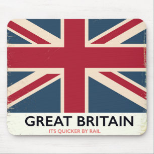 Großbritannien "Es ist schneller mit der Bahn" Vin Mousepad