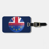 Großbritannien - EU-Mitgliedschaftreferendum 2016 Gepäckanhänger (Vorderseite horizontal)
