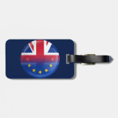 Großbritannien - EU-Mitgliedschaftreferendum 2016 Gepäckanhänger (Rückseite horizontal)