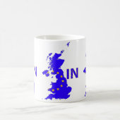 Großbritannien - EU-Mitgliedschaftreferendum 2016 Kaffeetasse (Mittel)