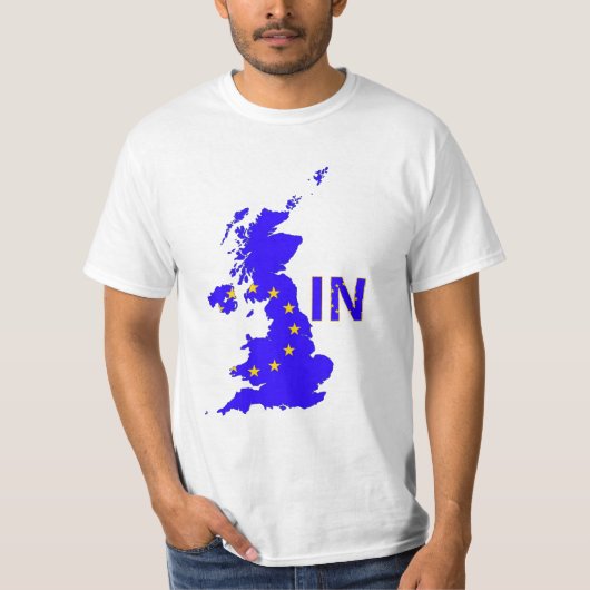 Großbritannien - EU-Mitgliedschaftreferendum 2016 T-Shirt (Vorderseite)