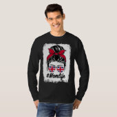 Großbritannien-Flagge Britische Mama Ungesteckter  T-Shirt (Vorne ganz)