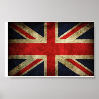 Großbritannien-Flagge Poster