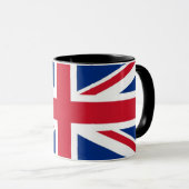 Großbritannien-Flagge Tasse (VorderseiteRechts)