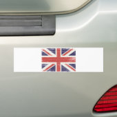 Großbritannien-Flagge Vintag Autoaufkleber (Auf Auto)